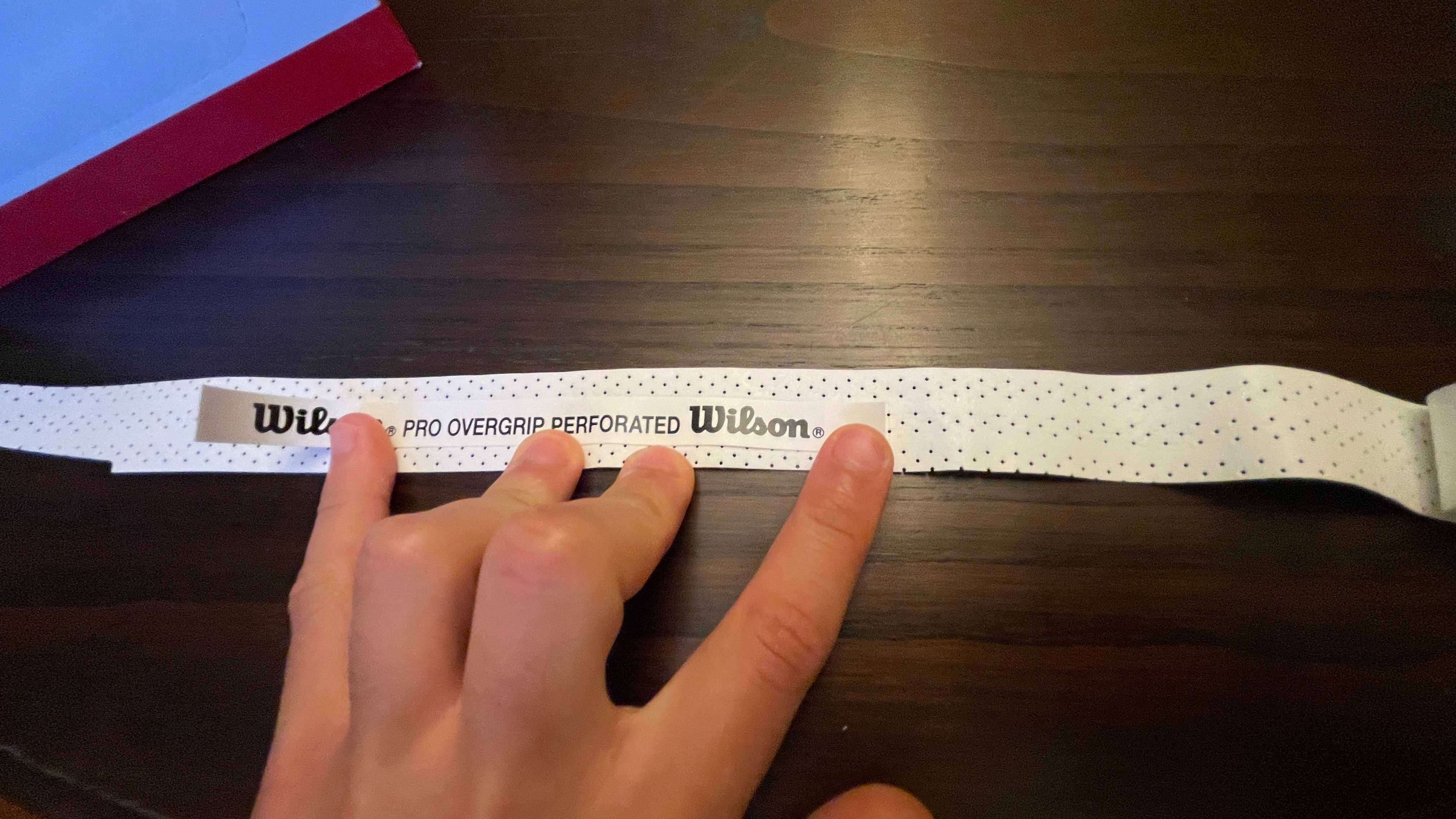 20 Overgrip Wilson Perfurados | Feel Pro