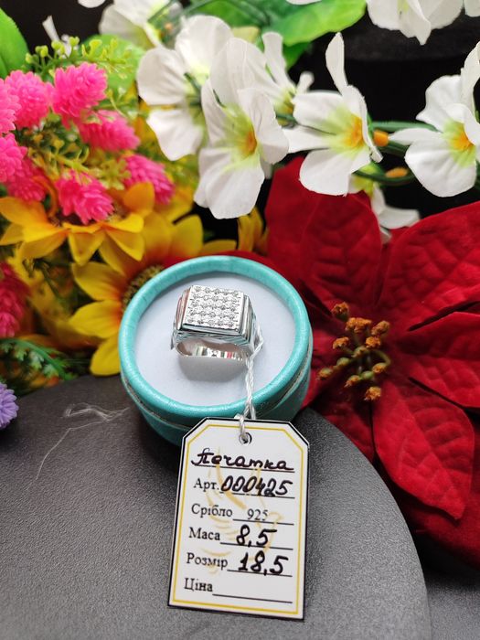 Серебряная печатка