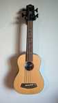 Baixo Ukulele Fretless Electro-Acustico Kala + cordas novas