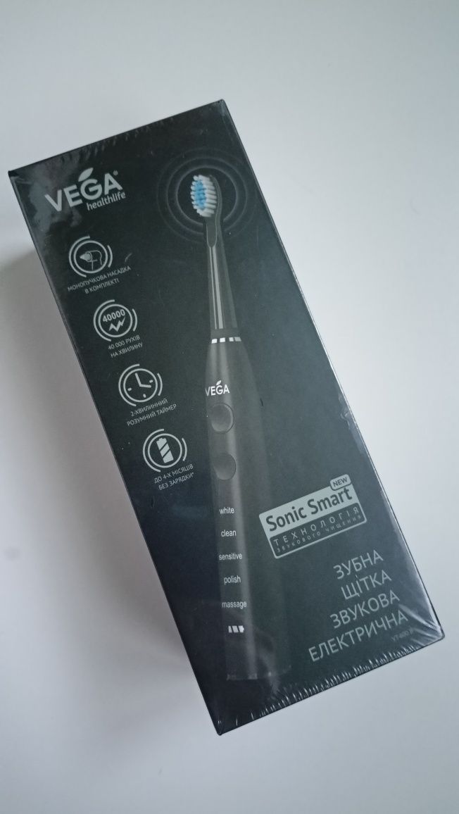 Електрична зубна щітка  Sonic Smart Vega VT 600B