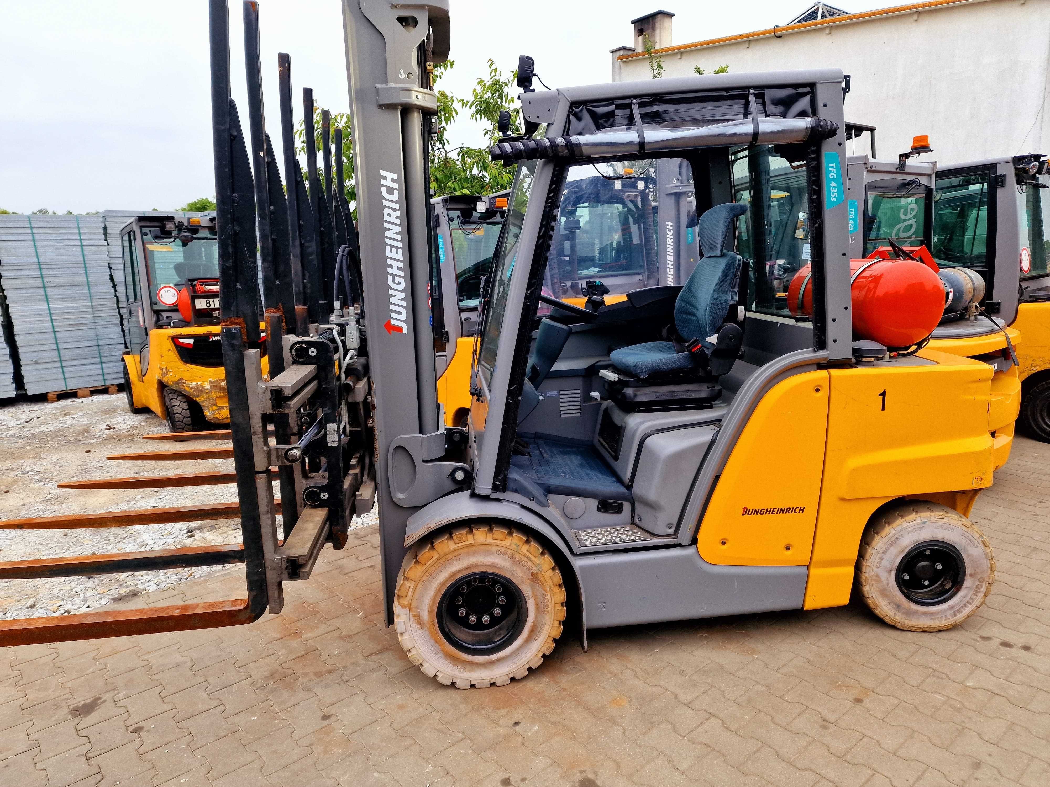 Jungheinrich TFG 435s 3.5t 2021 GAZ LPG Paletyzer  Wózek Widłowy 3.7m