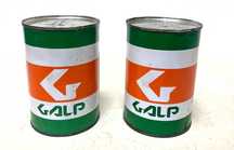 Latas Vazias da Galp, fechadas