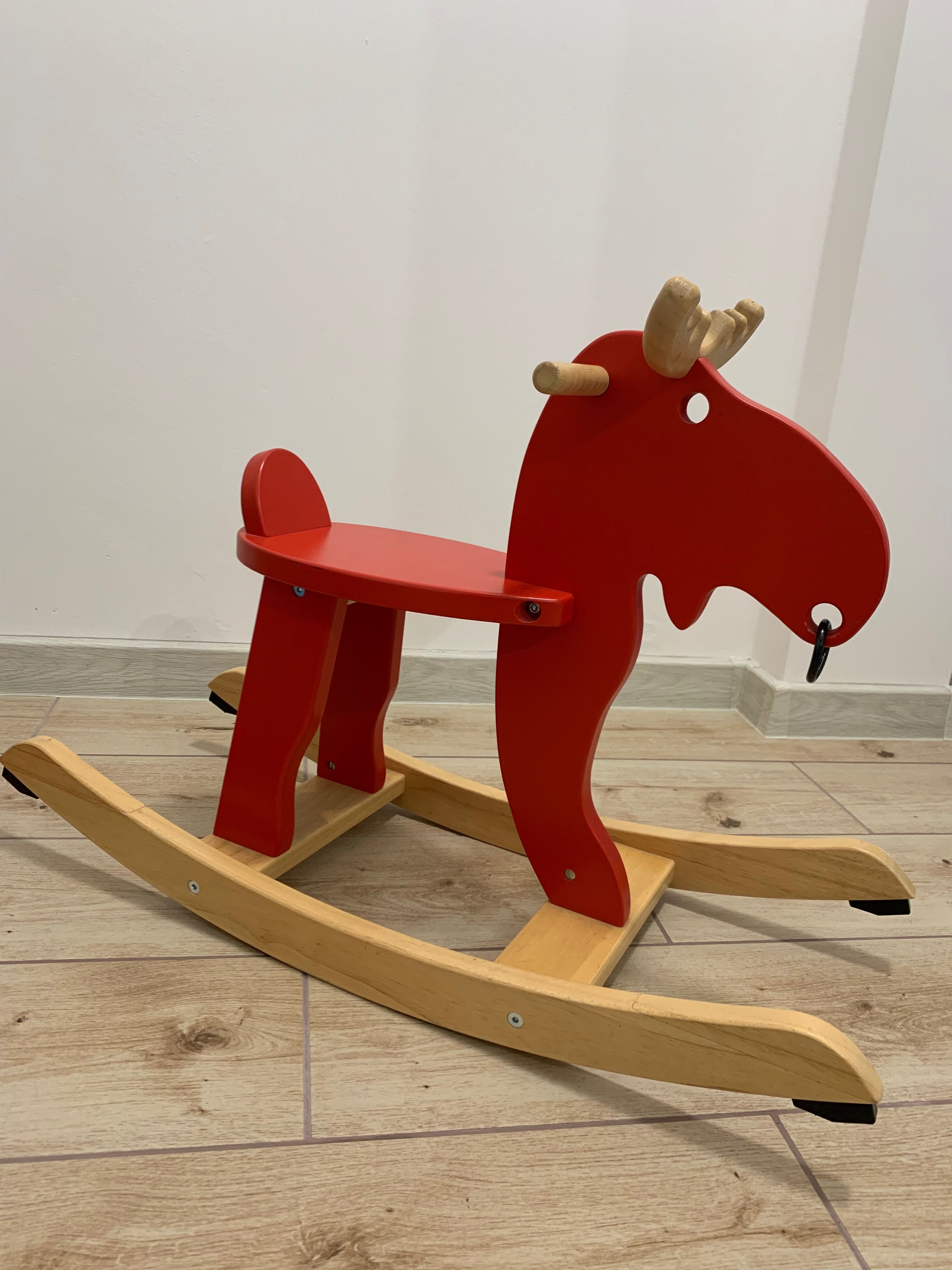 Łoś/koń na biegunach Ikea