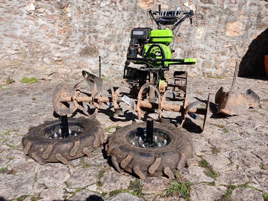 Motoenxada vito 7hp + 5 acessórios