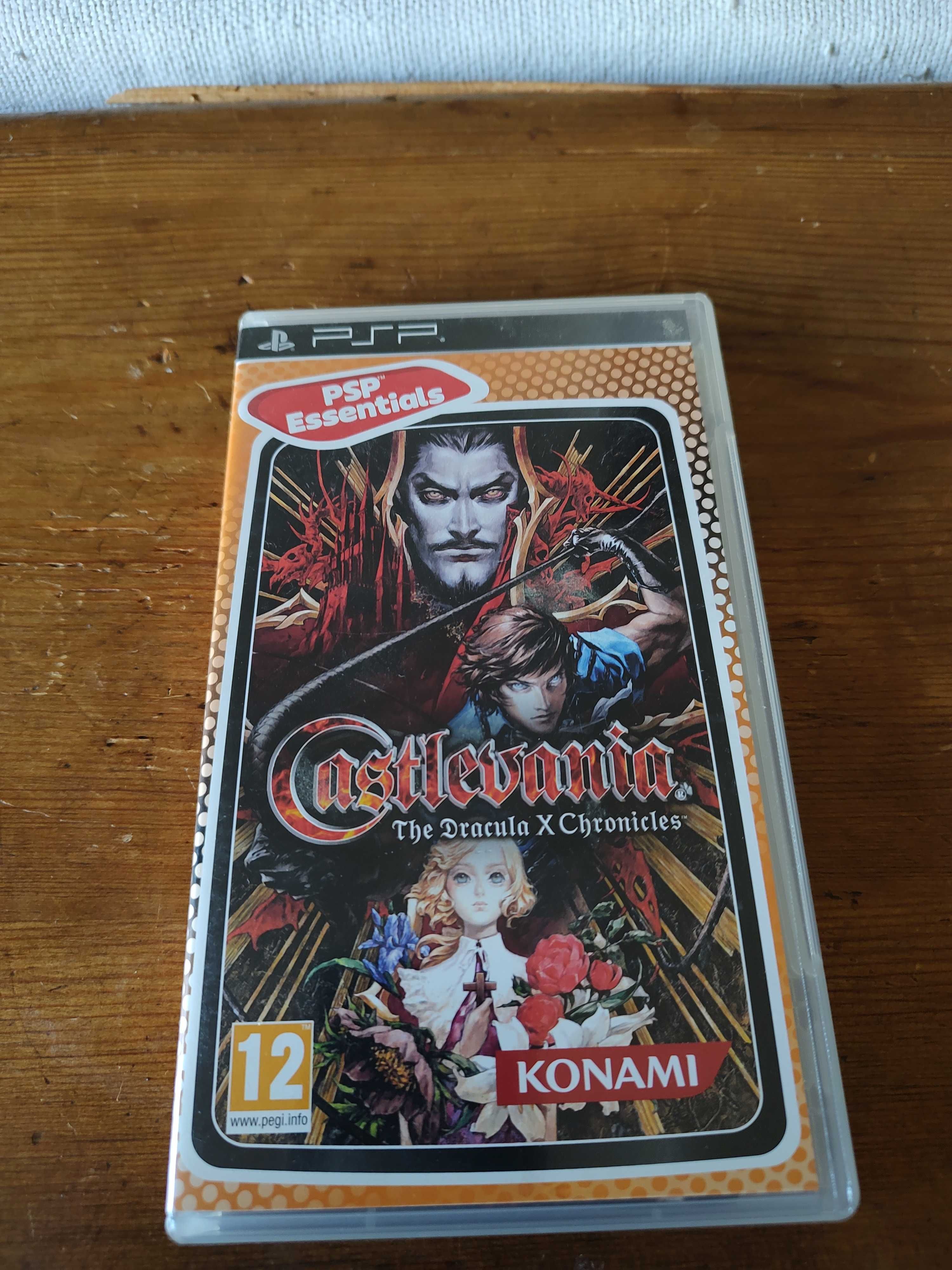 Jogo Playstation Portable PSP Castlevania The Dracula x Chronicles