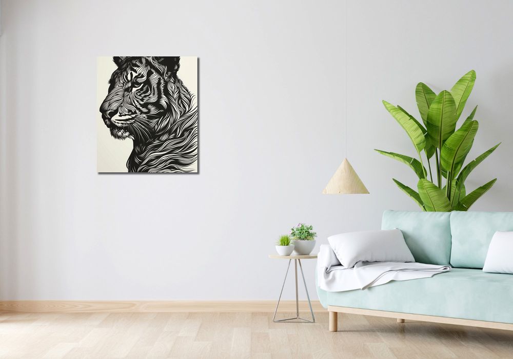 Obraz 60x70cm Tygrysi Gwizd