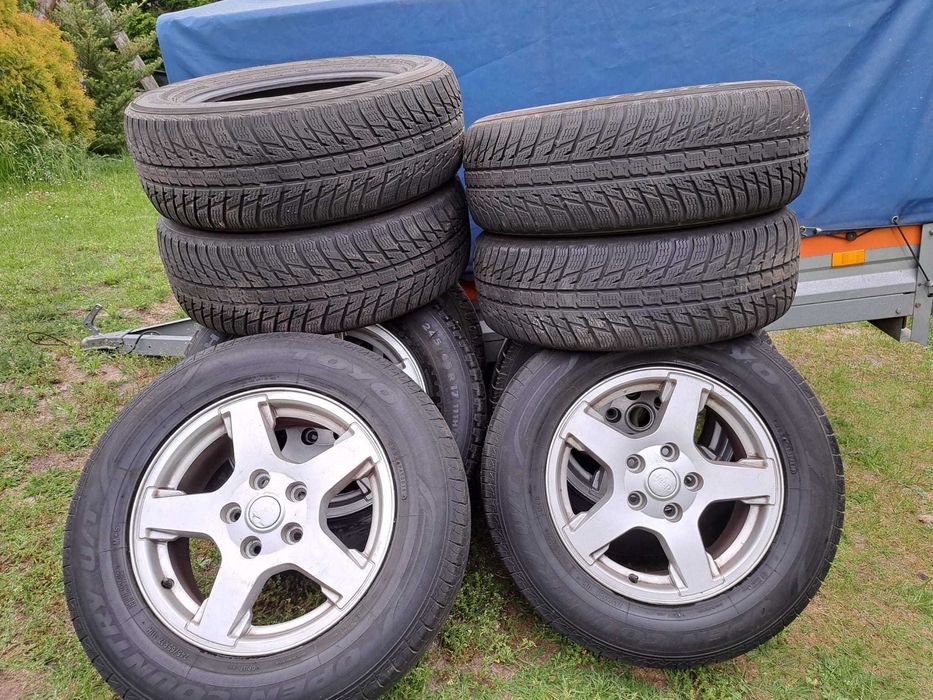 Koła do Jeep Grand Cherokee opony letnie + zimowe 245/65 R17