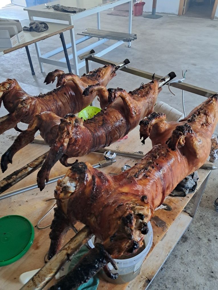 Leitao assado no forno
