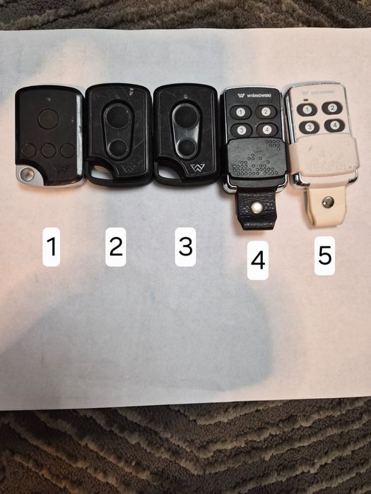 Piloty do bram garażowych WIŚNIOWSKI