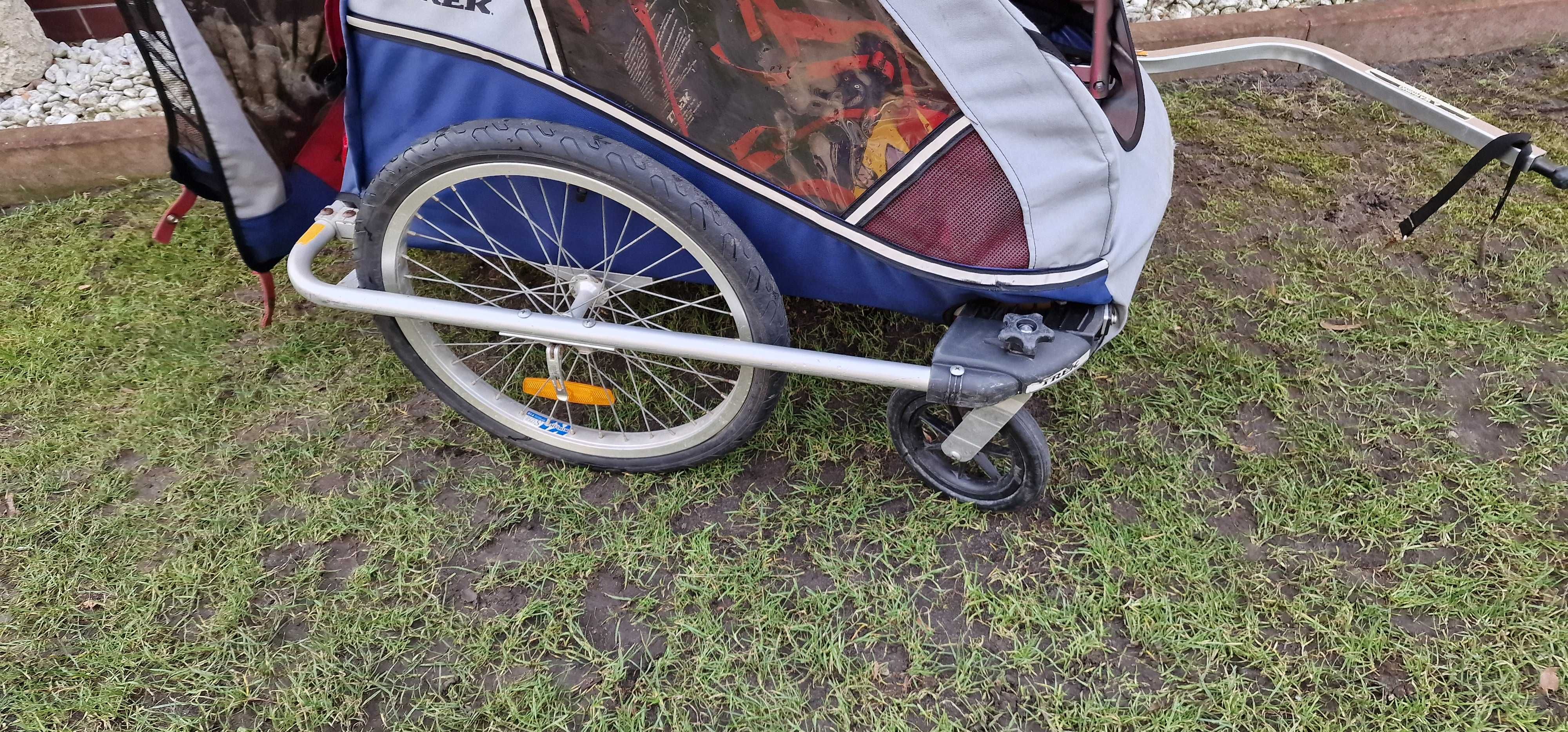 przyczepka rowerowa dla dzieci TREK jak Thule