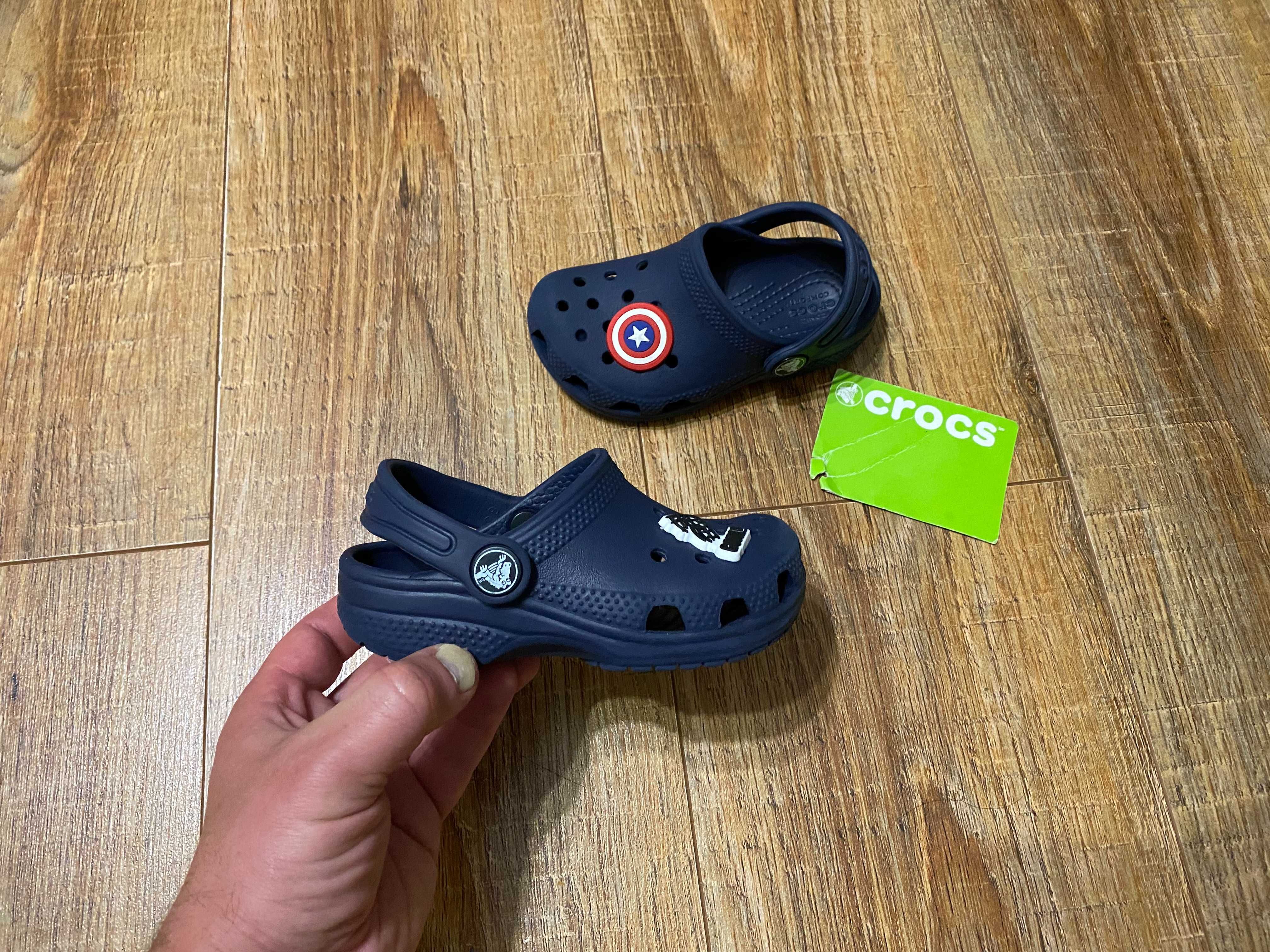 Crocs шлепки босоножки сандали детские сабо Кроксы р.25 С-8
