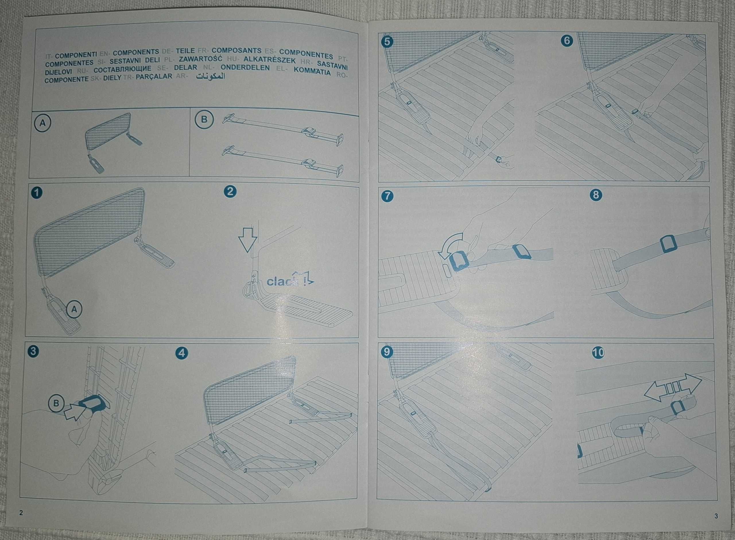 Barreiras de proteção cama BREVI