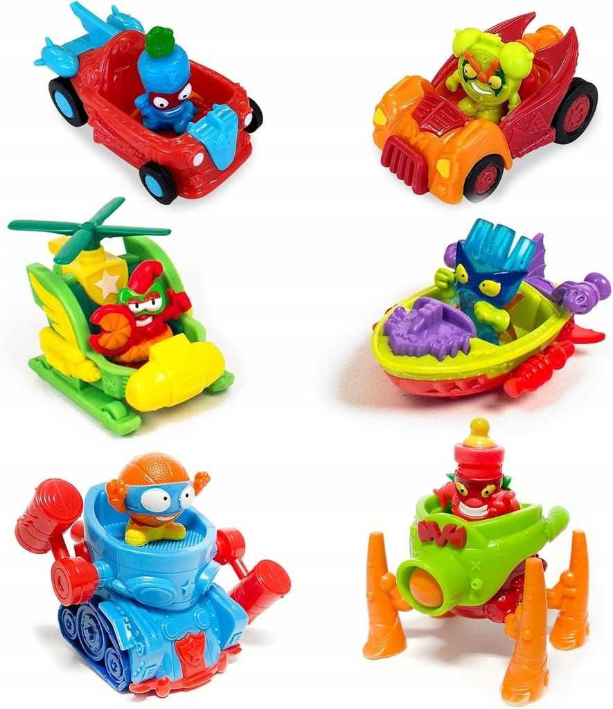 5 X pudełko 10X figurka+ 5X ROBOT+pojazd SuperThings LEGENDS SUPERMACH