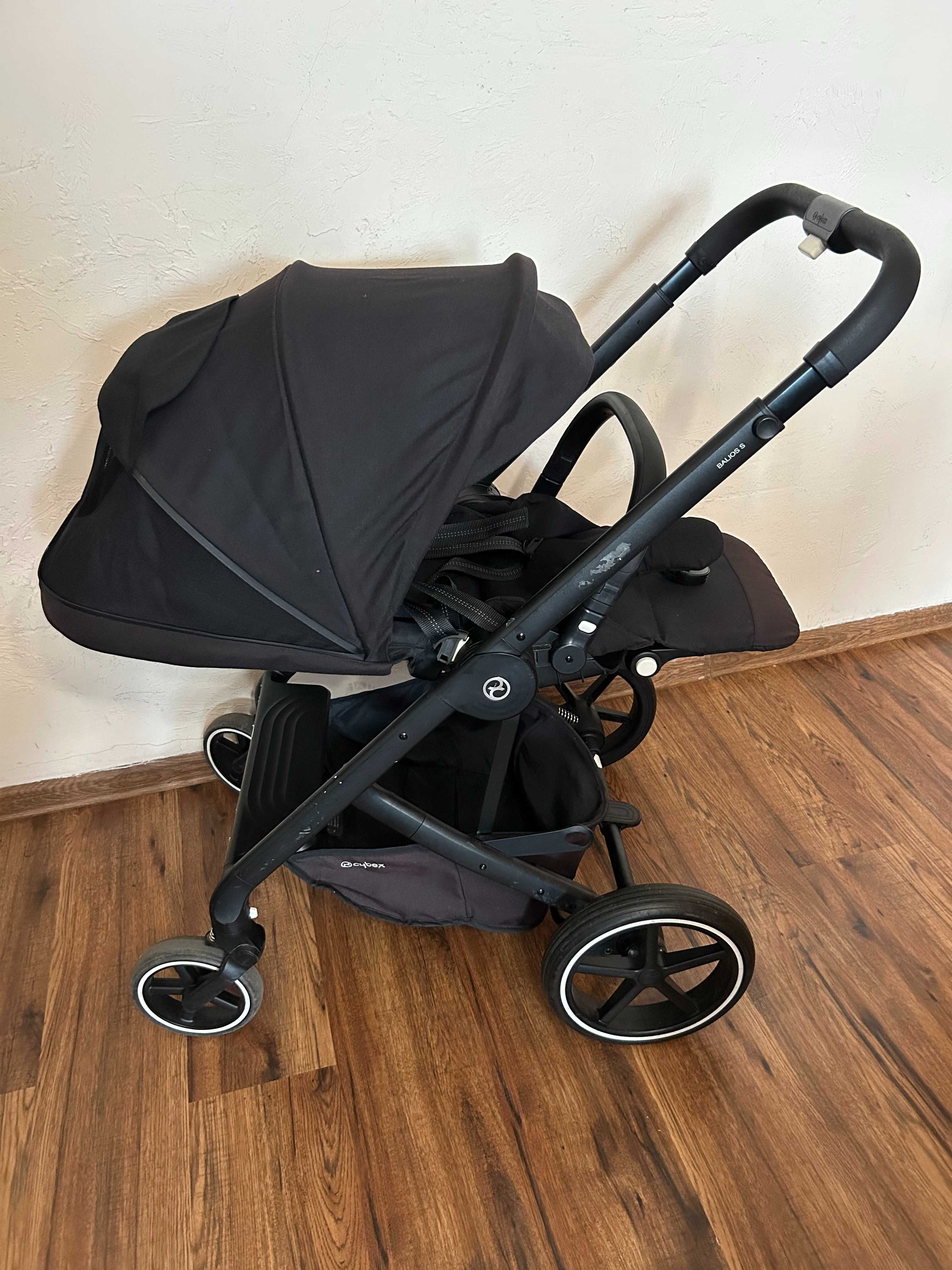 ZESTAW Wózek Balios S Lux + Britax romer baby safe 3 i-size + adaptery