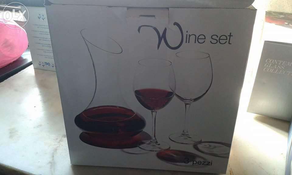 Conjunto de vinho