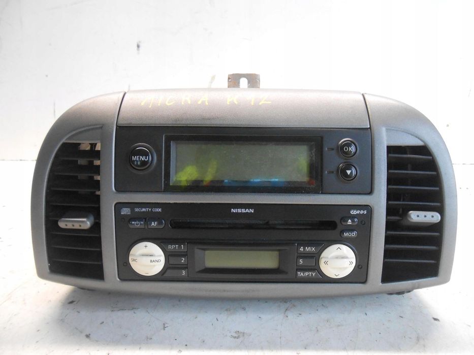 RADIO CD WYŚWIETLACZ NISSAN MICRA K12 #