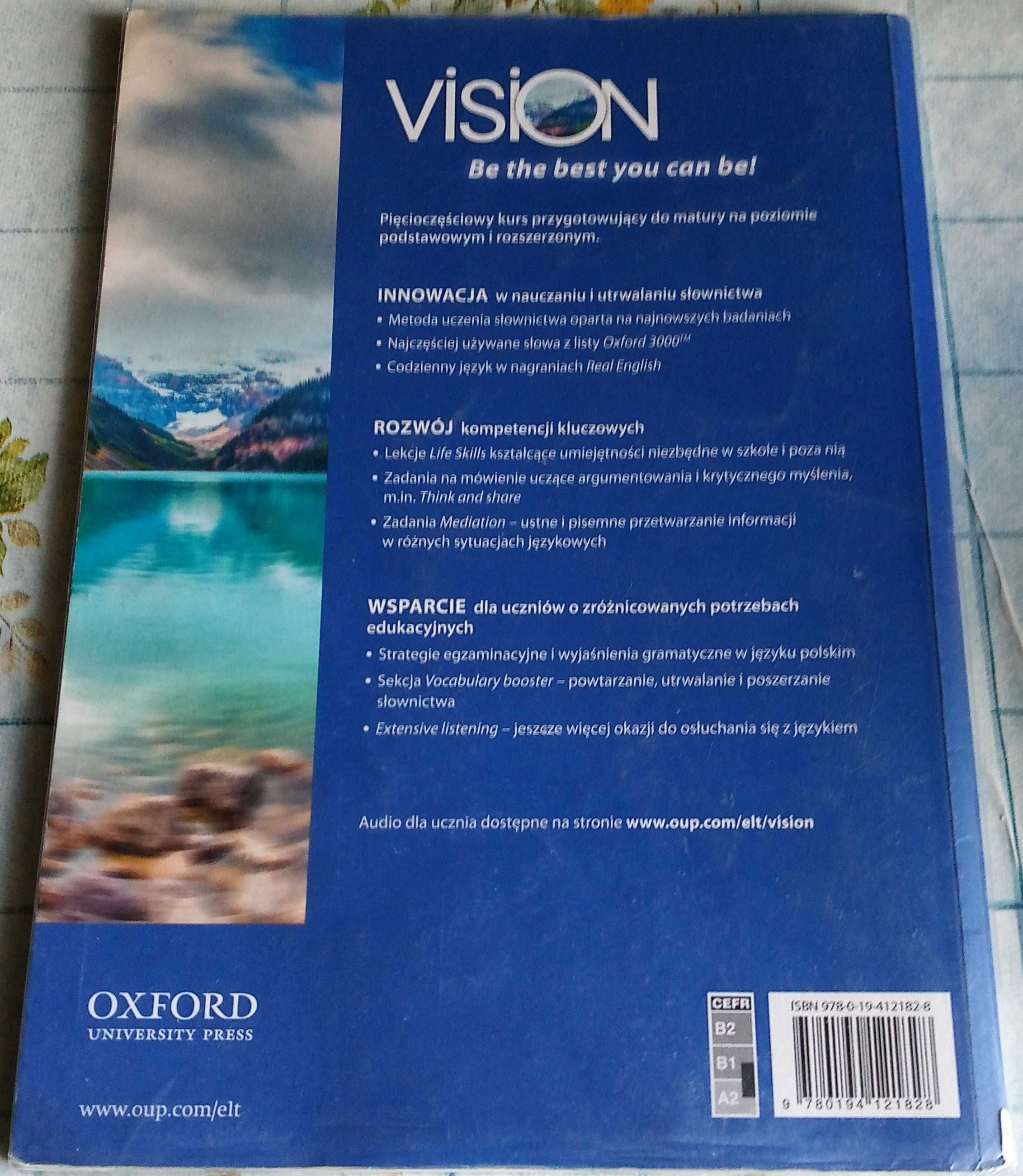 Vision 2 podręcznik język angielski szkoła średnia
