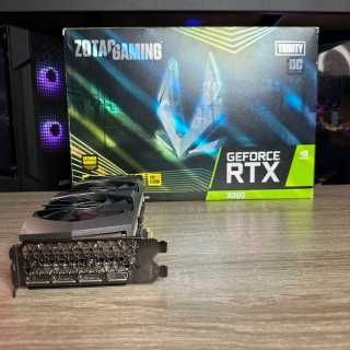Відеокарта ZOTAC Gaming TRINITY RTX3080 10Gb ГАРАНТІЯ