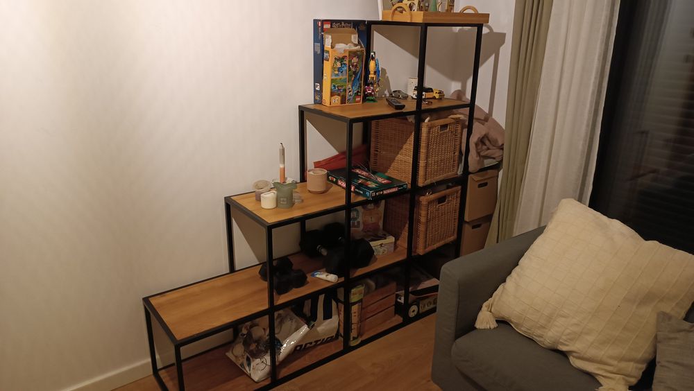 Regał industrial loft