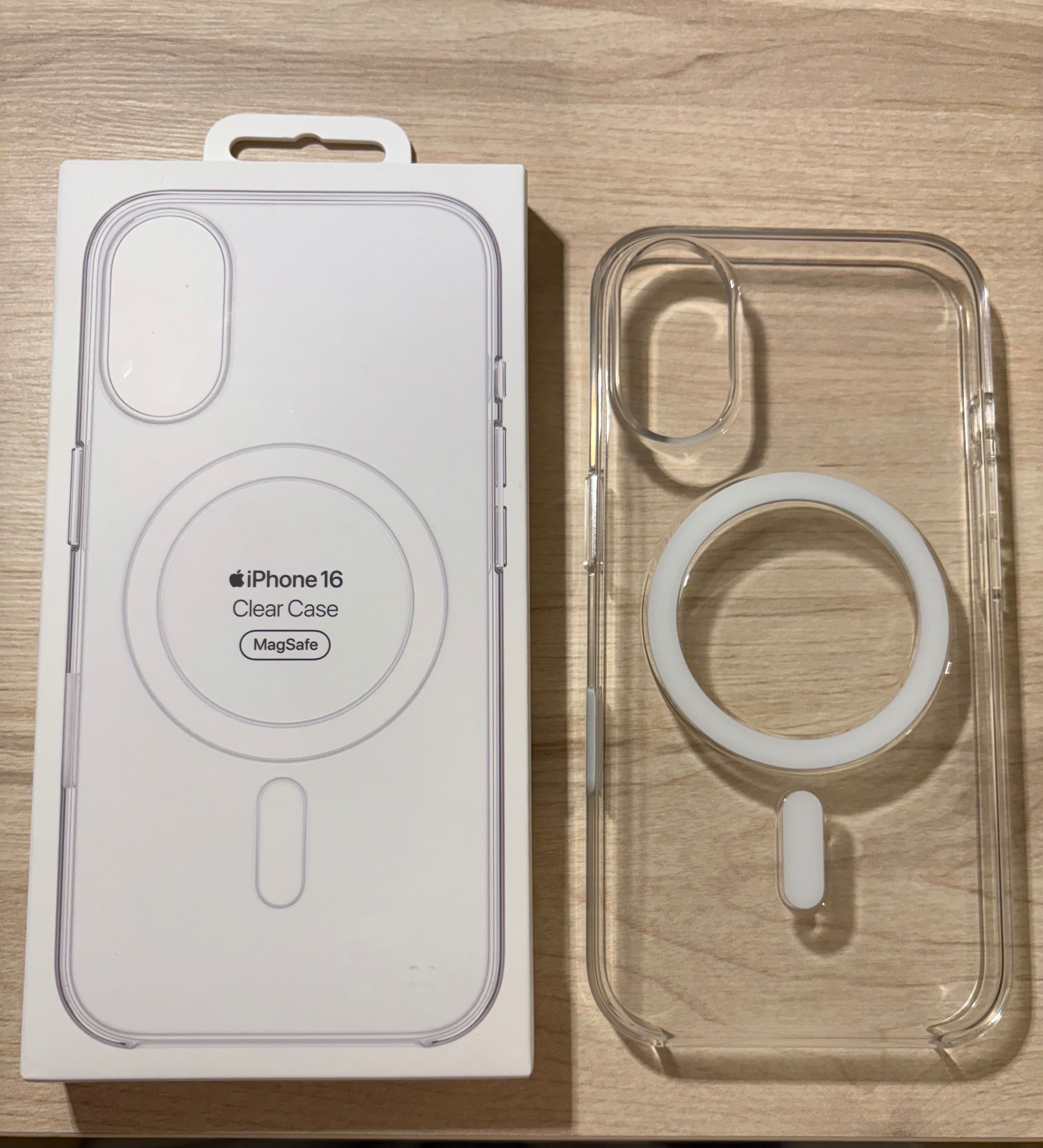 Etui clear do IPhone 16