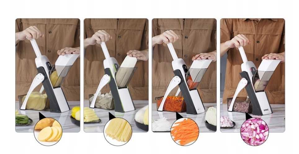 Krajalnica Uniwersalna Solidna Szatkownica Do Frytek Warzyw Owoców