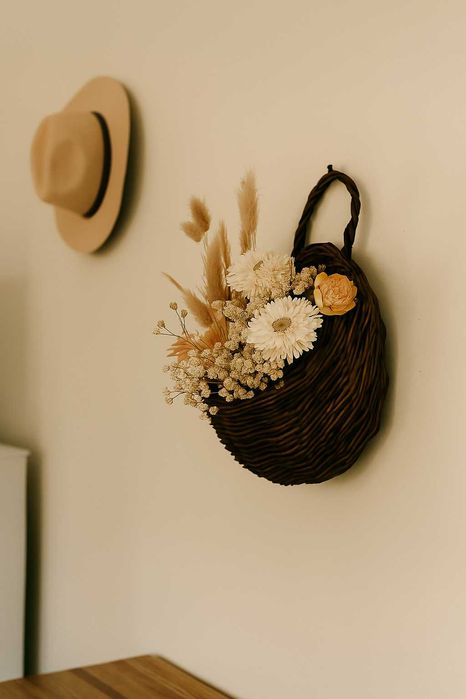 Кошик плетений з лози