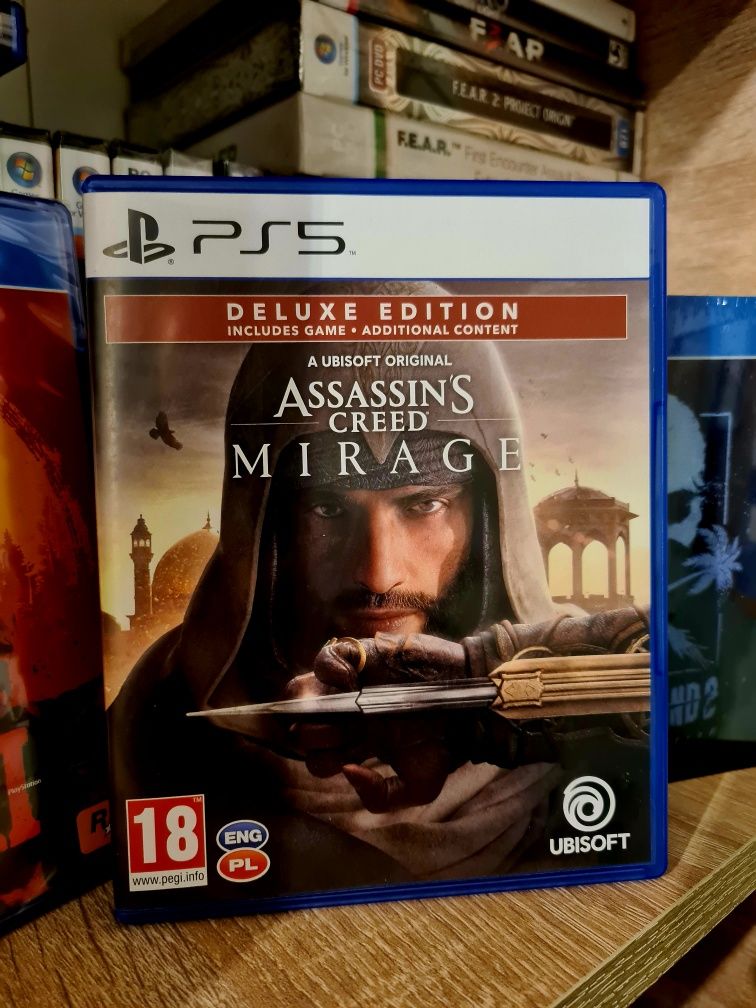 Assassin Creed Mirage deluxe edition jak nowa