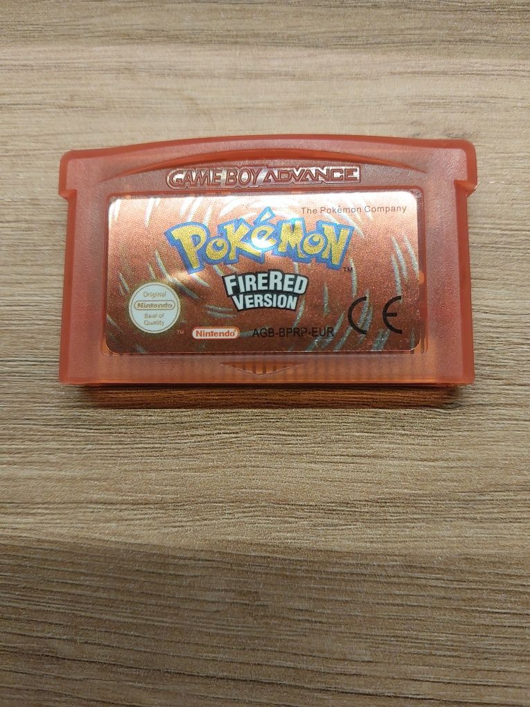 Pokemon FireRed po polsku PL GBA Gameboy Advance  Fire Red