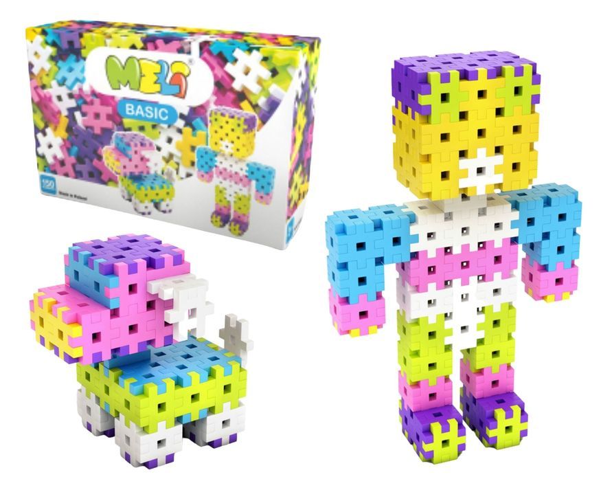 Klocki Meli 50020 Basic Pink 150 El.