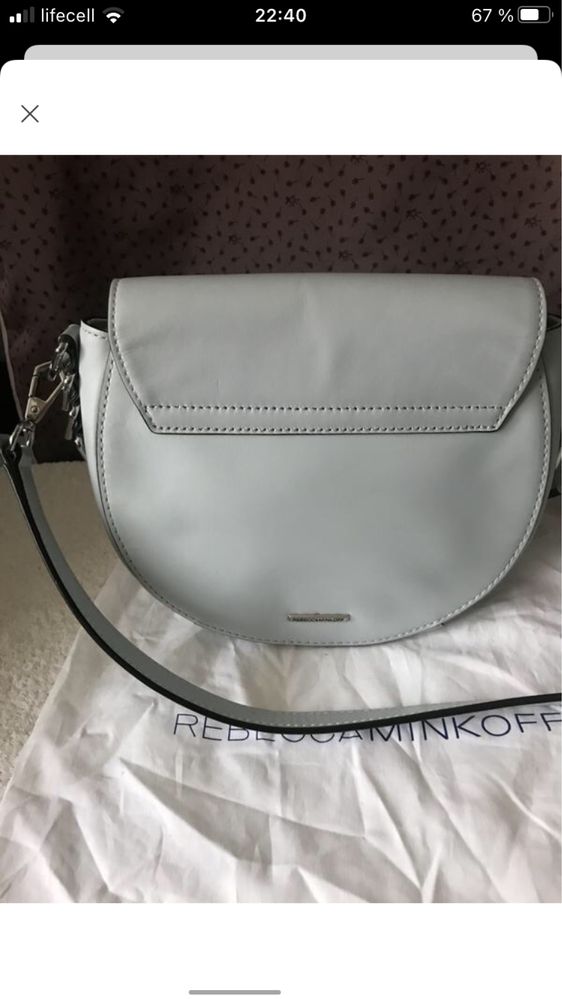 Кросс-боди из натуральной кожи Rebecca Minkoff