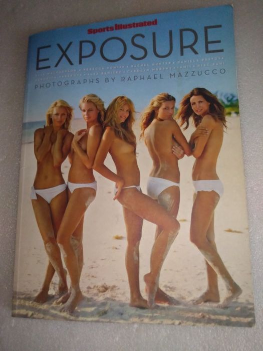 Antigo livro  fotografia Sports Illustrated Exposure