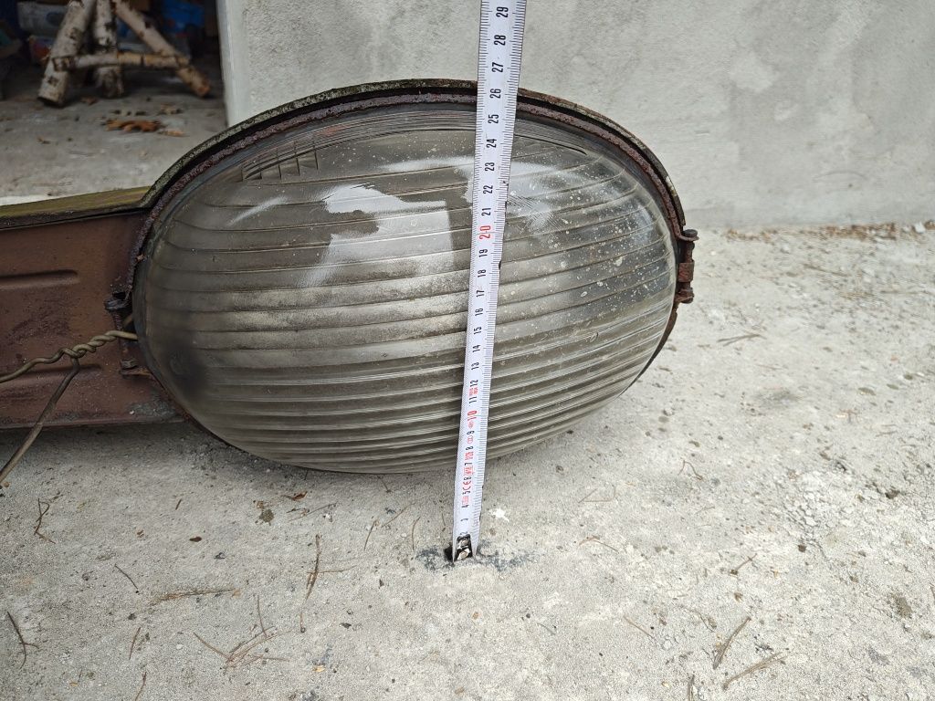 Mesko OUR 125 oprawa lampa latarnia uliczna PRL