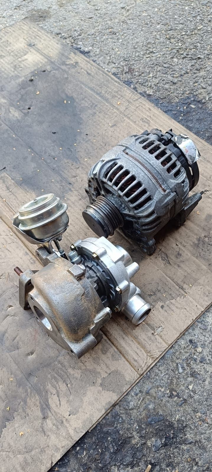 Turbosprężarka, alternator VW Passat, 1.9 TDI, 130 KM