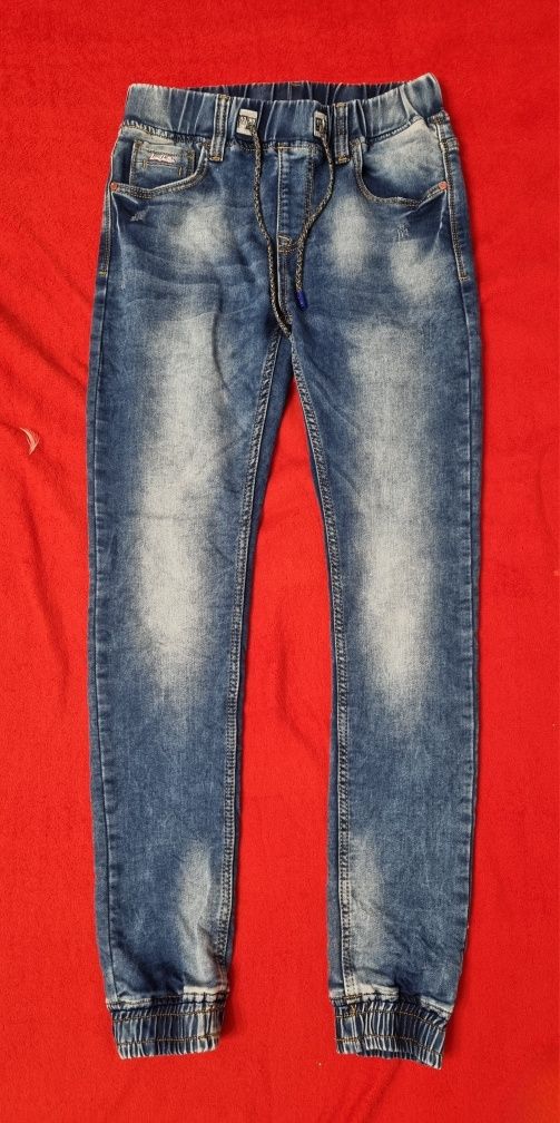 Jogery jeans r.29 Ok 164-170 jak nowe