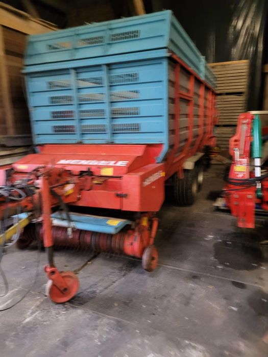 Przyczepa samozbierająca Mengele 360 noże krone titan gd Allien  36