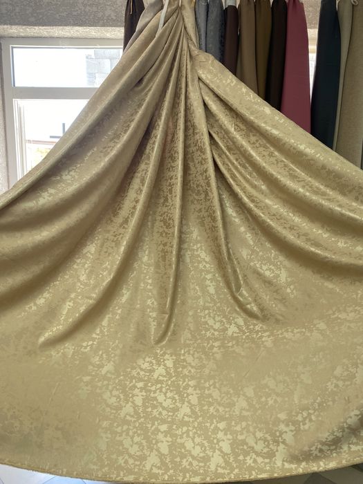 Штори мрамор мармур блекаут льон