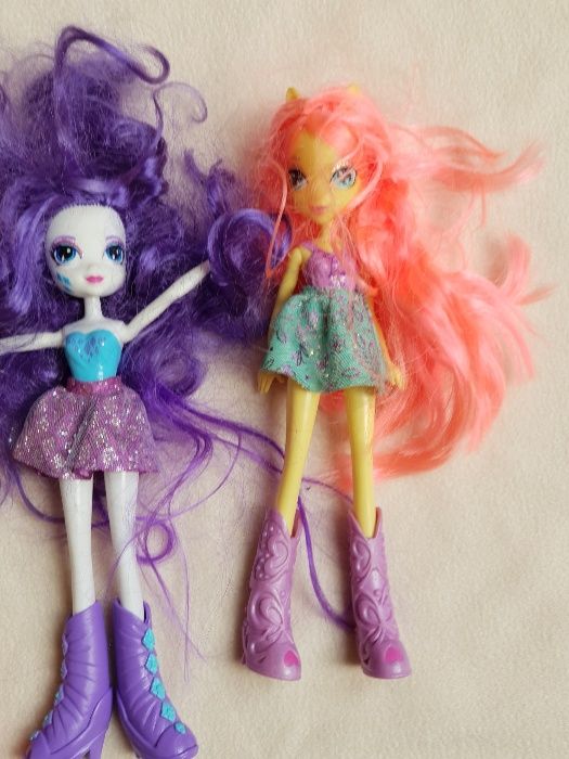 Kolekcja 5 dużych lalek Equestria Girls. Pony