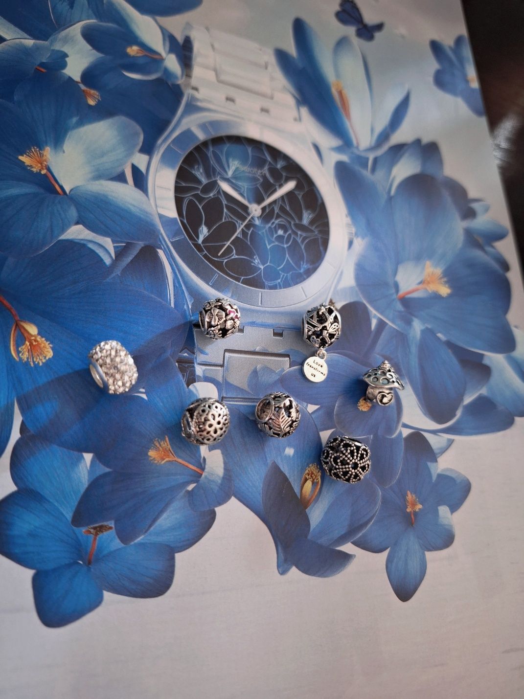 NOWY Charm's charms ażurowy zawieszka do Pandora PREZENT