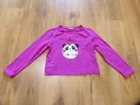 rozm 122 Coccodrillo bluzka krótsza burgundowa różowa Panda
