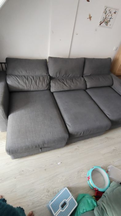 Sofa IKEA chaise reclinável com sommier
