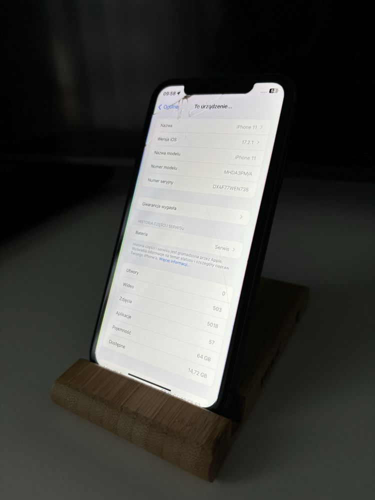 Iphone 11 64GB czarny