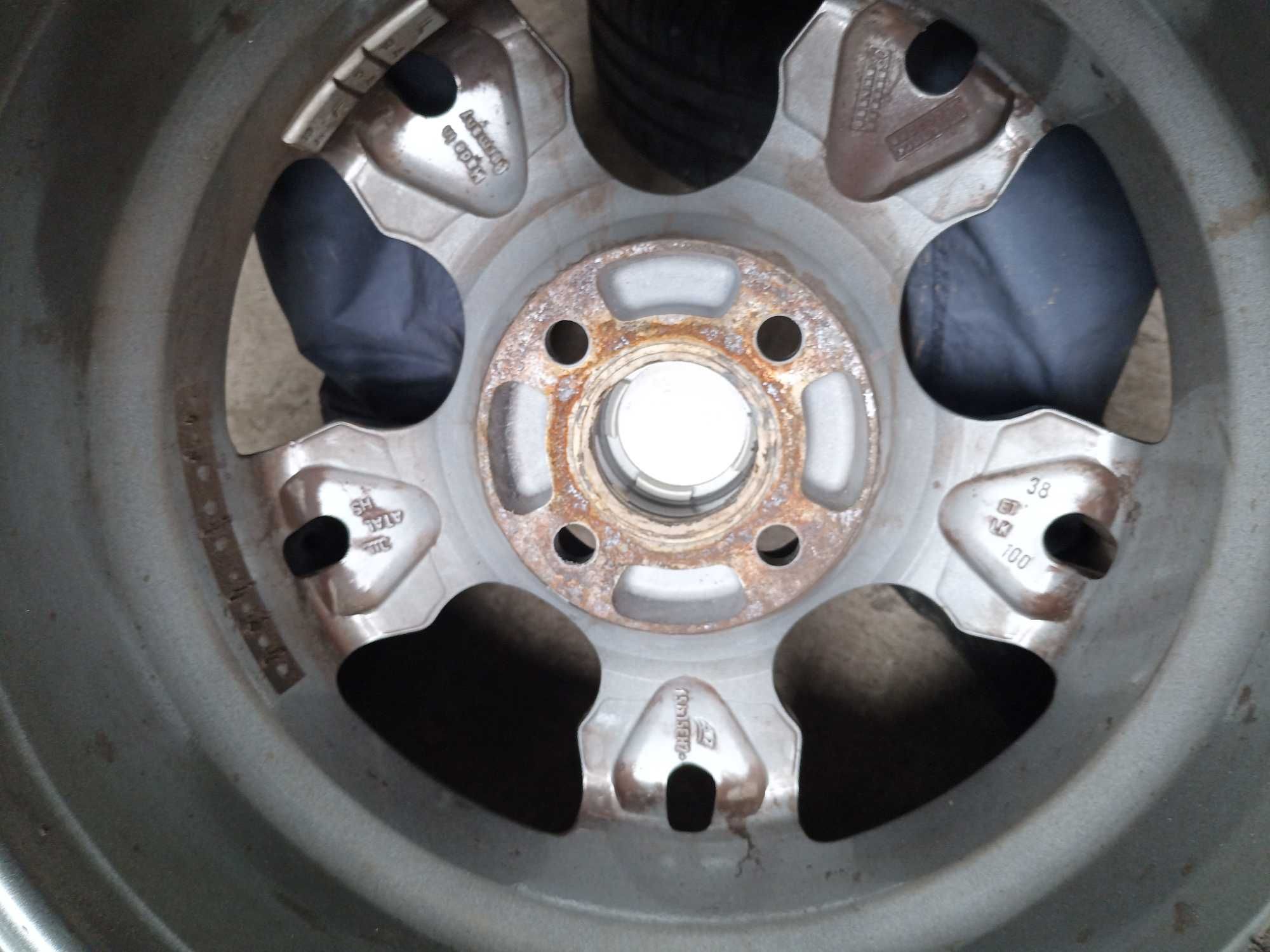 alufelgi z oponami 4x100 15 opel i inne