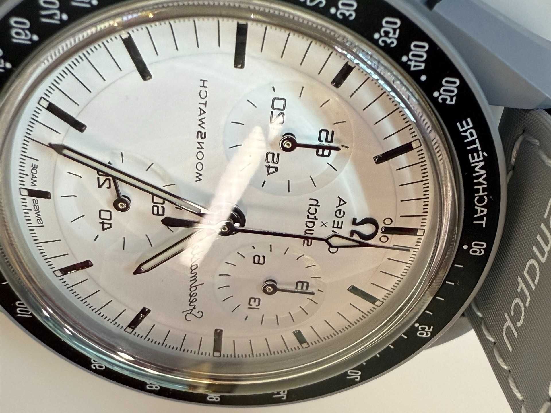 Omega Swatch 1965 SO33M106 - second-hand, bez wad