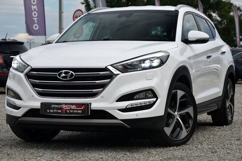 Hyundai Tucson SKÓRA Alusy LED Navi linne assist GRZANE FOTELE