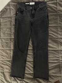 Темно сірі жіночі джинси mango