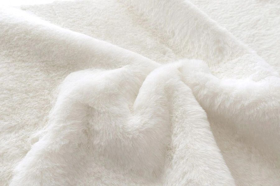 Dywan 50x70 Miękki Pluszowy Futerkowy do Sypialni Łazienki Rabbit 113