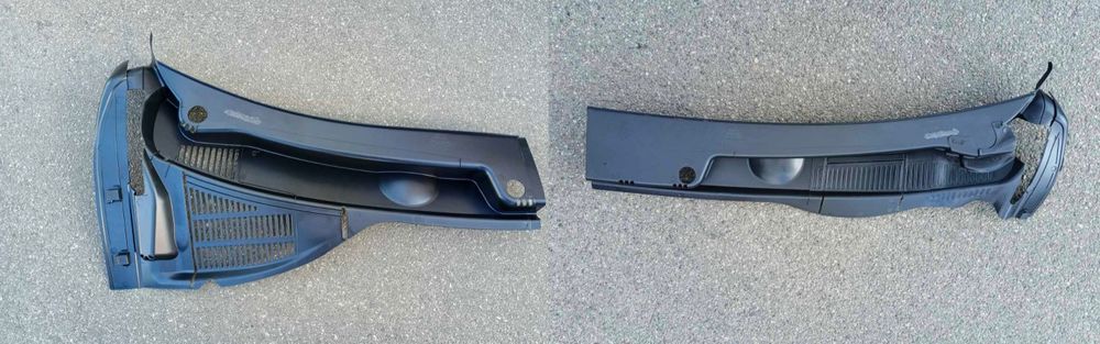 Жабо водовідливний щиток правий/лівий Touareg 2010-2017