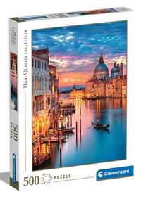 Clementoni 35056 Puzzle 500 el. LIGHTING VENICE WENECJA