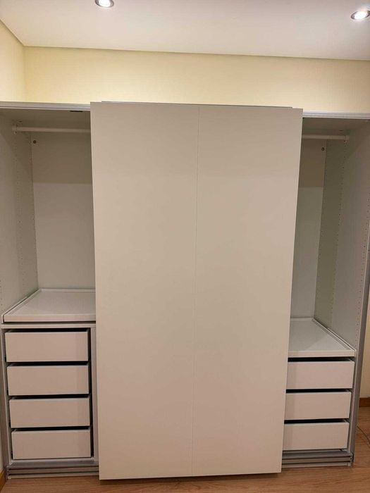 Roupeiro Quarto Branco IKEA PAX / HASVIK Novo em Muito bom estado