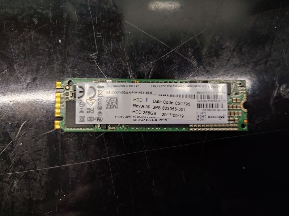 Dysk SSD Micron 256gb M.2 6gb/s